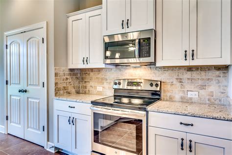 images of white cabinets stainless steel apppliances dark granite|white appliances for cabinets.